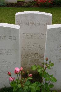 Lillers Communal Cemetery - Jhar Man Limbu, 